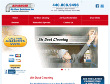Tablet Screenshot of ductwhip.com